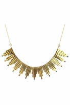 Thumbnail for your product : Chibi Jewels Solar Rays Collar Necklace in Brass