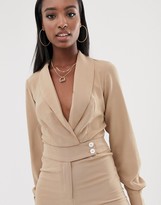 fashion union tuxedo jumpsuit