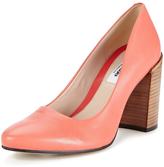 Thumbnail for your product : Clarks Crumble Cream Coral Block Heel Court Shoes