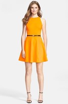 Thumbnail for your product : Ted Baker 'Preeny' Belted Jersey Skater Dress