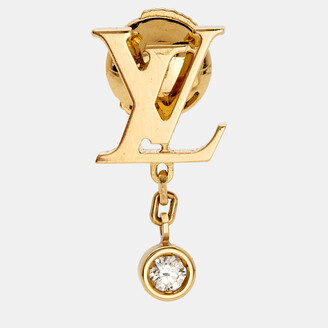 Louis Vuitton Idylle Blossom Diamond 18K Yellow Gold Single Ear Stud -  ShopStyle
