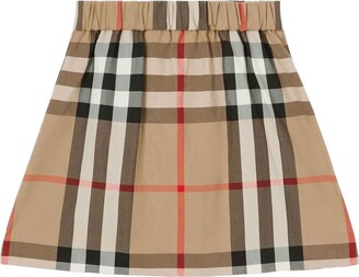 Burberry Beige Skirt Girl