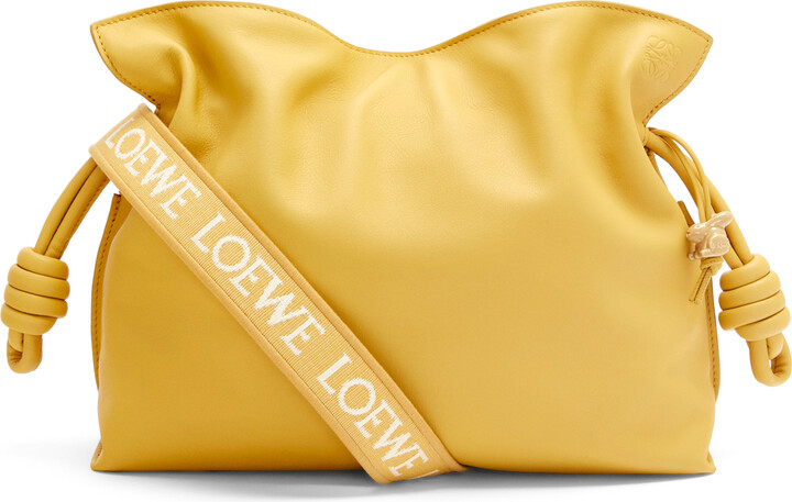 Saint Laurent Yellow Large Monogram Bill Pouch - ShopStyle Clutches