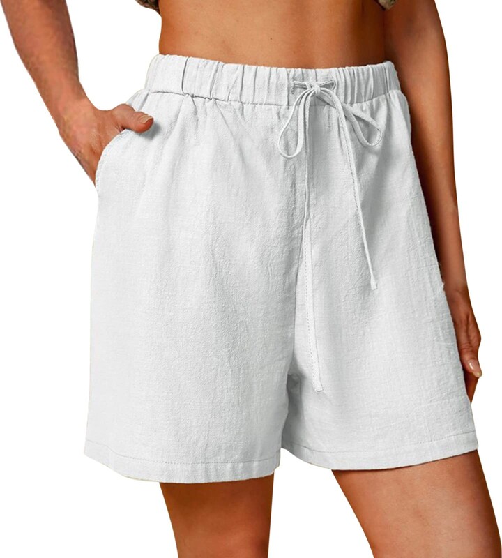 Amazon Beach Shorts Womens Uk Women's Cotton Blend Summer Lounge