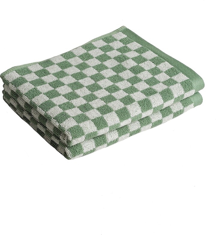 BAINA Josephine Hand Towel Set in Green