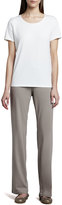 Thumbnail for your product : Organic Cotton Jersey Pants, Petite