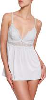 Thumbnail for your product : Eberjey Lace-trimmed Stretch-modal Jersey Camisole