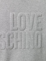 Thumbnail for your product : Love Moschino embossed logo sweatshirt