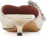 Thumbnail for your product : Bally Celmira Leather Kitten Heel Mules