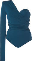 Thumbnail for your product : Alexandre Vauthier One Shoulder Sweetheart Bodysuit