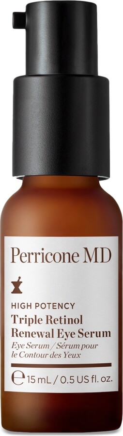 N.V. Perricone High Potency Triple Retinol Renewal Eye Serum, 0.5 oz.