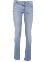 Thumbnail for your product : Givenchy Denim Star Print Skinny Jeans