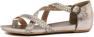 Django & Juliette Gamasi Denim-navy Sandals Womens Shoes Casual Sandals-flat Sandals