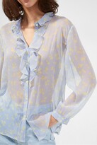 Thumbnail for your product : French Connection Bonita Ruffle Front Shirt