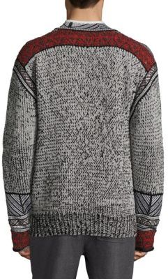 3.1 Phillip Lim Fair Isle Jacquard Mockneck Sweater