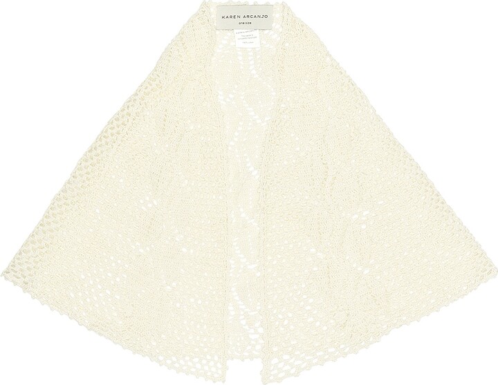 Karen Arcanjo Jona Scarf in Cream