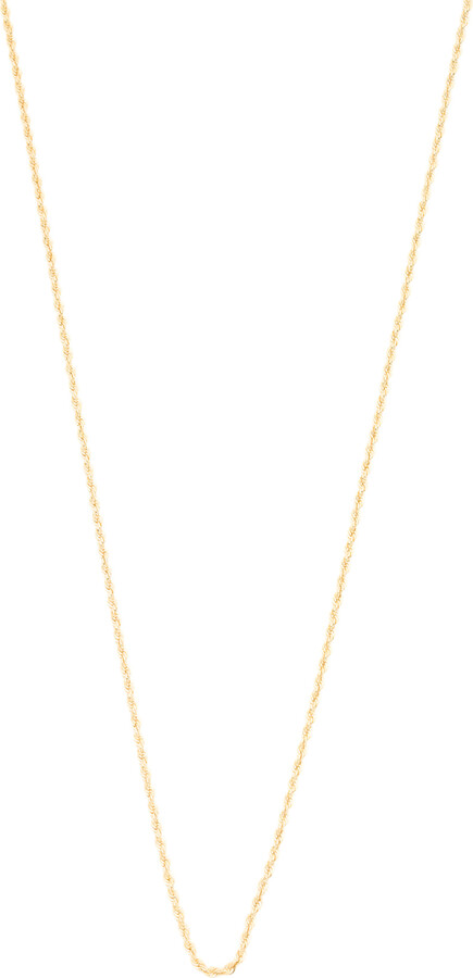 Golden Clef Made In Italy 14k Gold Rope Chain Necklace - ShopStyle