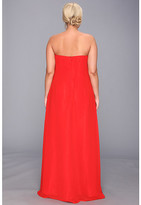 Thumbnail for your product : Faviana Plus Size Beaded Sweetheart Strapless Chiffon Gown 9324