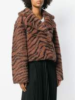 Thumbnail for your product : Drome zebra print coat