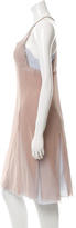 Thumbnail for your product : Chanel Embellished Silk Chiffon Dress