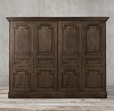 Thumbnail for your product : Restoration Hardware Montpellier Panel 4-Door Cabinet
