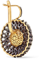 Thumbnail for your product : Amrapali 18-karat Gold, Silver And Diamond Earrings