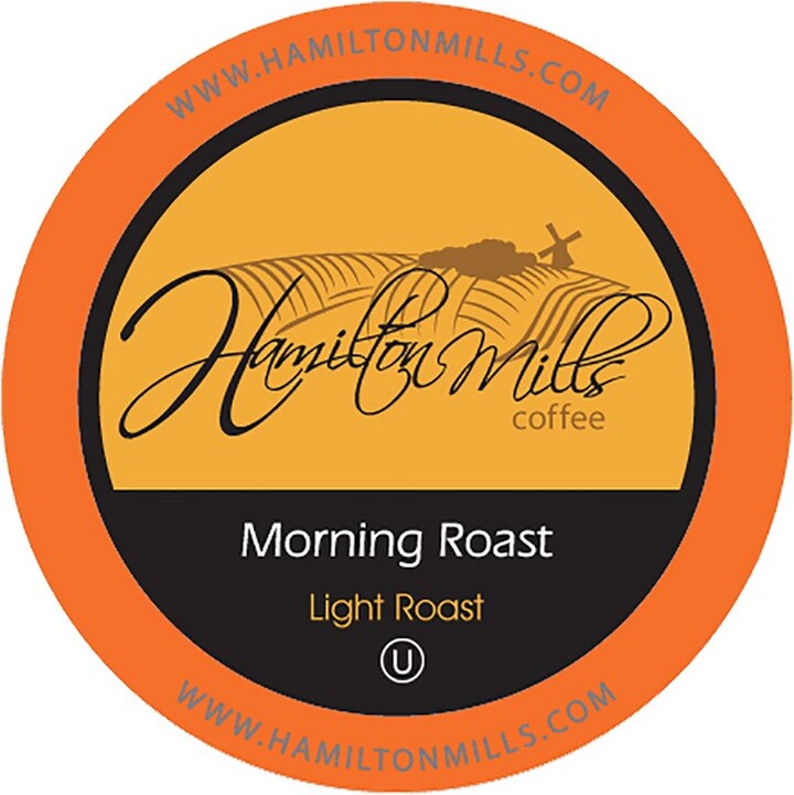 Hamilton Hills Hamilton Mills Morning Roast Coffee Pods, 2.0 Keurig K