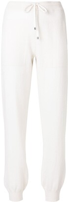 Barrie Romantic Timeless cashmere jogging trousers