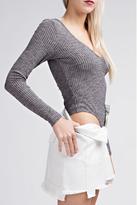 Thumbnail for your product : Honey Punch Long Sleeve Bodysuit