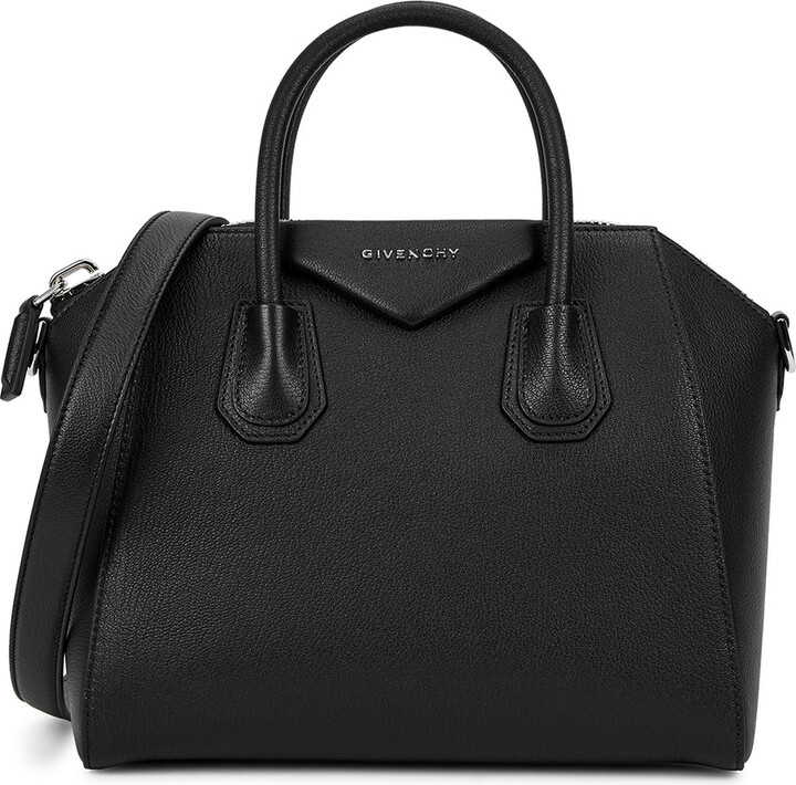 Givenchy Antigona Small Black Leather top Handle bag