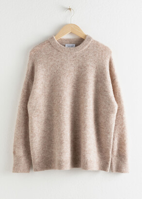 And other stories Oversized Alpaca Blend Relaxed Sweater