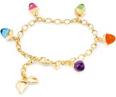 Thumbnail for your product : Tamara Comolli Mikado Flamenco Candy 18K Yellow Gold & Multi-Stone Acorn Charm Bracelet