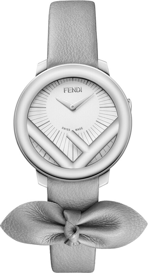 ★要在庫確認・レア★ FENDI Run Away Kim Jones Capsule Watch Fendi Kim Jones Capsule 28MM Stainless Steel Case & Leather