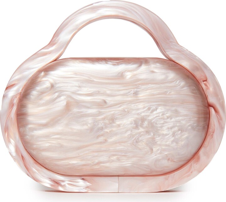 Lele Sadoughi Pill Box Acetate Bag