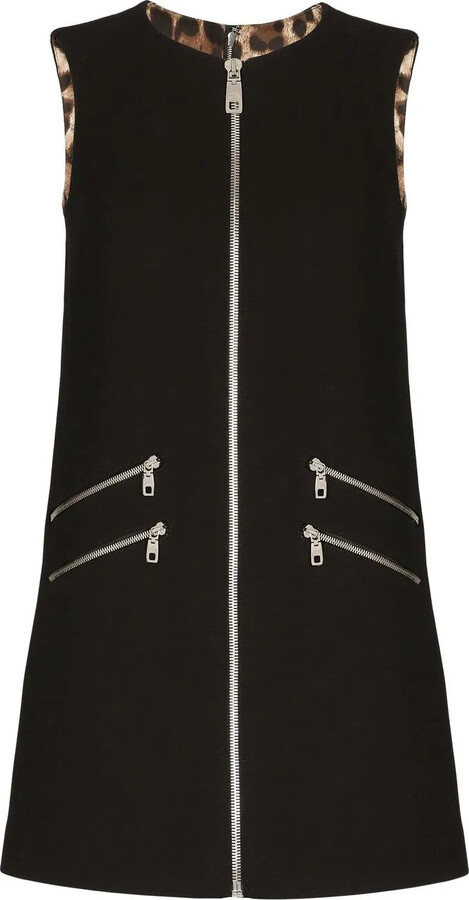 Dolce & Gabbana A-line sleeveless minidress