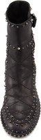 Thumbnail for your product : Laurence Dacade Badely Double-Buckle Boot, Black/Ruthenium