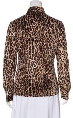 Dolce & Gabbana Long Sleeve Button Up Blouse