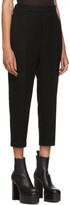 Thumbnail for your product : Rick Owens Black Easy Astaires Trousers