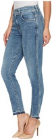 Thumbnail for your product : 7 For All Mankind The Ankle Skinny w/ Seams Front Splits in Rockaway Beach Women's Jeans