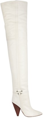 leather knee boots sale