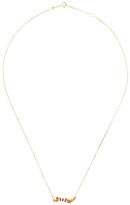 Thumbnail for your product : ALIITA 9kt Gold Swimmer Necklace