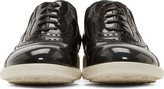 Thumbnail for your product : Dolce & Gabbana Black Slip-On Leather Brogues