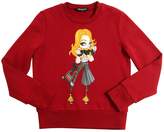 Thumbnail for your product : DSQUARED2 Embroidered Cotton Sweatshirt