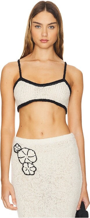 ASTA RESORT Camilla Bralette in Merino Alpaca