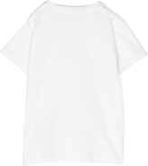 Thumbnail for your product : Moncler Enfant Baby White Logo Print T-Shirt