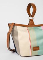 Thumbnail for your product : Paul Smith Women's 'Stripe Jacquard' Small Wristlet Tote Bag