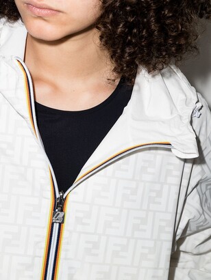 Fendi FF-print hooded lightweight jacket