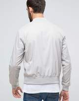 Thumbnail for your product : New Look Cotton Bomber In Stone
