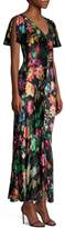 Thumbnail for your product : Etro Pop Floral Satin Maxi Dress