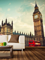 Thumbnail for your product : Westminster Big Ben and the Palace of Wall  Decal (5 Panel)